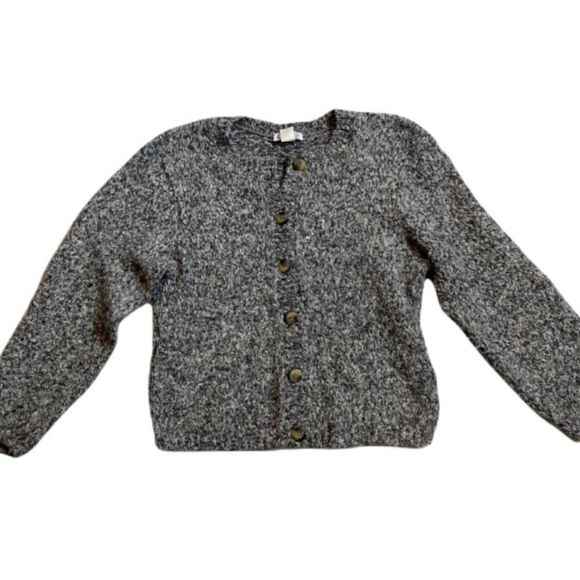 Gallagher Vintage Button Up Cardigan Sweater Grey - Picture 2 of 6